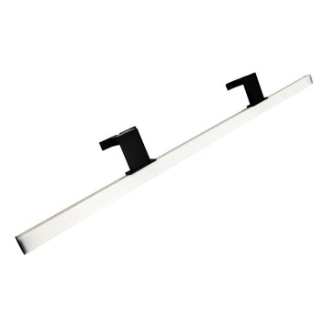 LED spejllampe til badeværelse MIRROR LED/12W/230V 80 cm IP44 sort