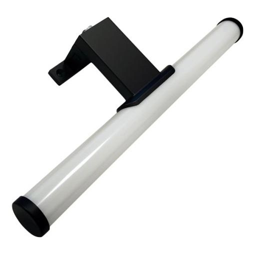 LED spejllampe til badeværelse MIRROR LED/5W/230V 30 cm IP44 sort