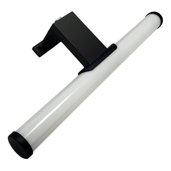 LED spejllampe til badeværelse MIRROR LED/7W/230V 50 cm IP44 sort