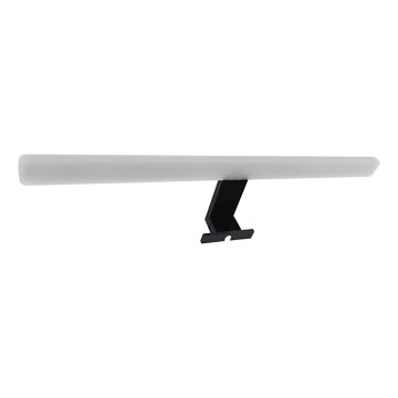 LED spejllampe til badeværelse MIRROR LED/8W/230V 30 cm IP44 sort