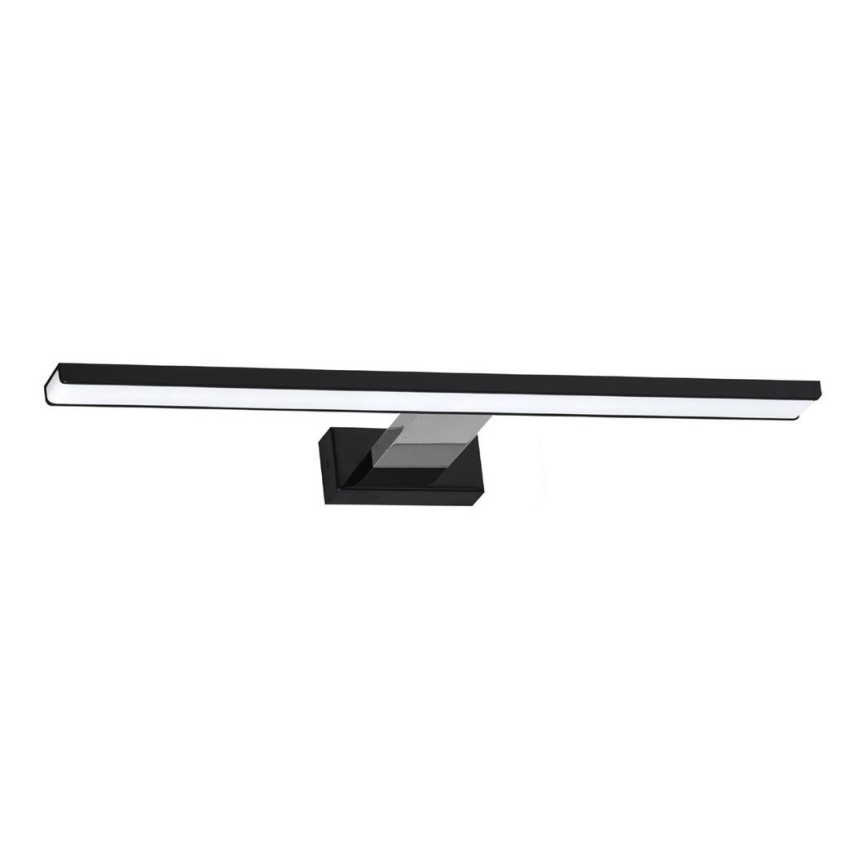 LED spejllampe til badeværelse SHINE LED/13,8W/230V IP44 sort/skinnende krom