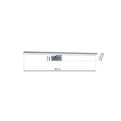 LED spejllampe til badeværelse SHINE LED/15W/230V IP44