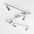 LED-spot 6xGU10/5W/230V, blank krom
