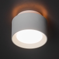 LED-spot SONOR LED/12W/230V 3000/4000/5700K + LED/1,5W 2200K Ø 14 cm hvid