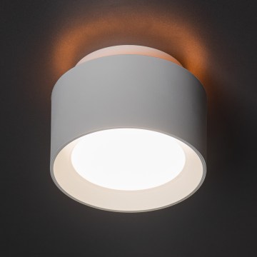 LED-spot SONOR LED/12W/230V 3000/4000/5700K + LED/1,5W 2200K Ø 14 cm hvid