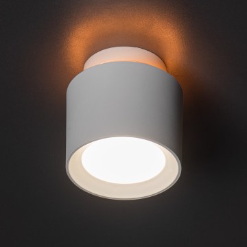 LED-spot SONOR LED/6W/230V 3000/4000/5700K + LED/1,5W 2200K Ø 9 cm hvid