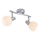 LED spotlampe DOXY 2xE14/4W/230V skinnende krom