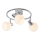 LED spotlampe DOXY 3xE14/4W/230V skinnende krom