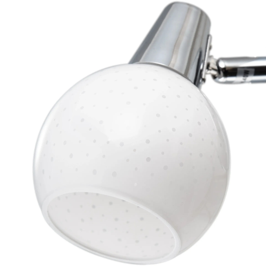 LED spotlampe DOXY 3xE14/4W/230V skinnende krom