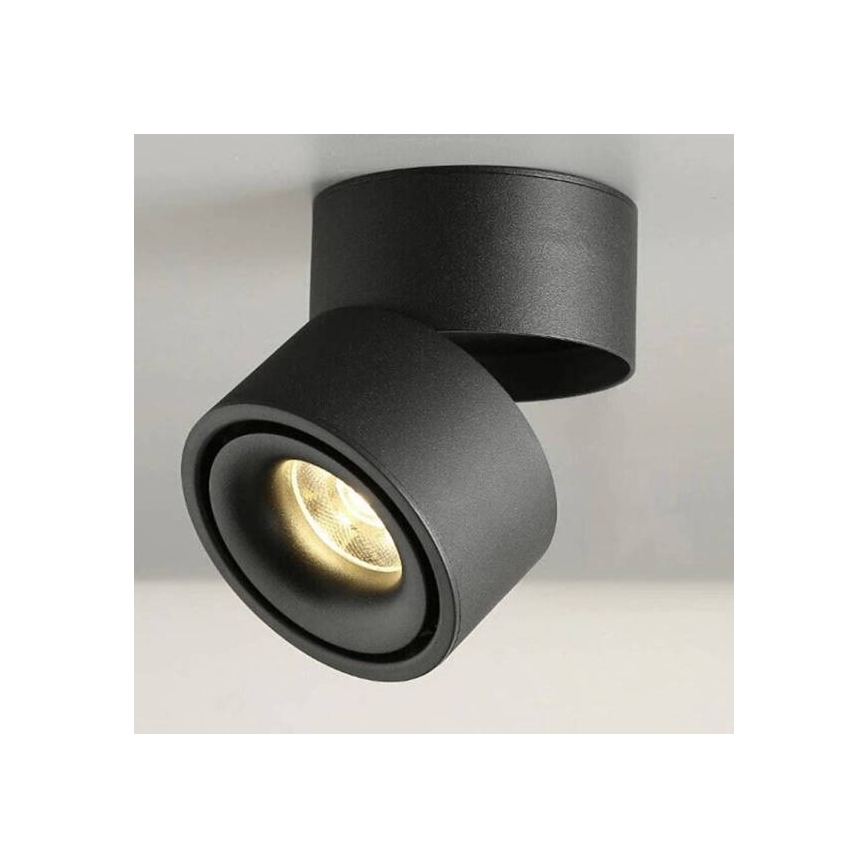 LED spotlampe dæmpbar LAHTI LED/13,5W/230V 3000K CRI 90 sort