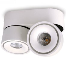 LED spotlampe dæmpbar LAHTI MINI 2xLED/9W/230V 3000K CRI 90 hvid