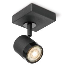 LED spotlampe dæmpbar MANU 1xGU10/5,8W/230V sort