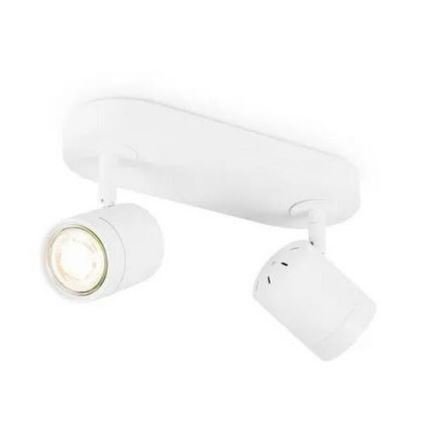 LED spotlampe dæmpbar MANU 2xGU10/5,8W/230V hvid