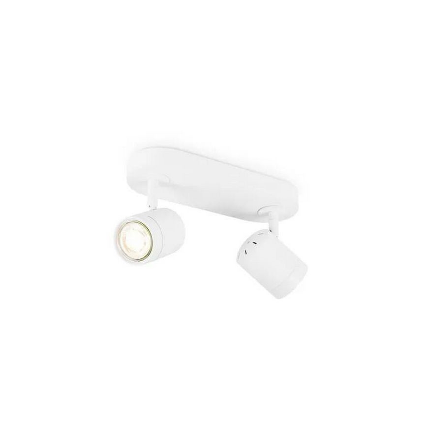 LED spotlampe dæmpbar MANU 2xGU10/5,8W/230V hvid