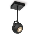 LED spotlampe dæmpbar NOP 1xGU10/5,8W/230V sort