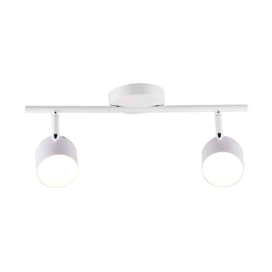 LED spotlampe KUBIK 2xLED/4,2W/230V hvid