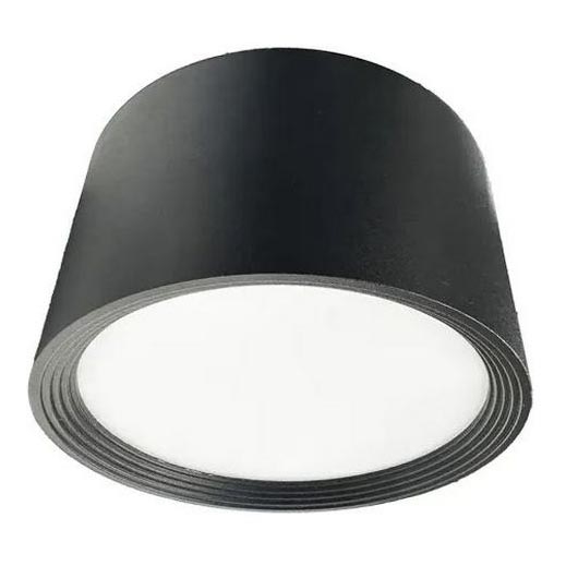 LED spotlampe LED/14W/230V 4000K diameter 12 cm sort