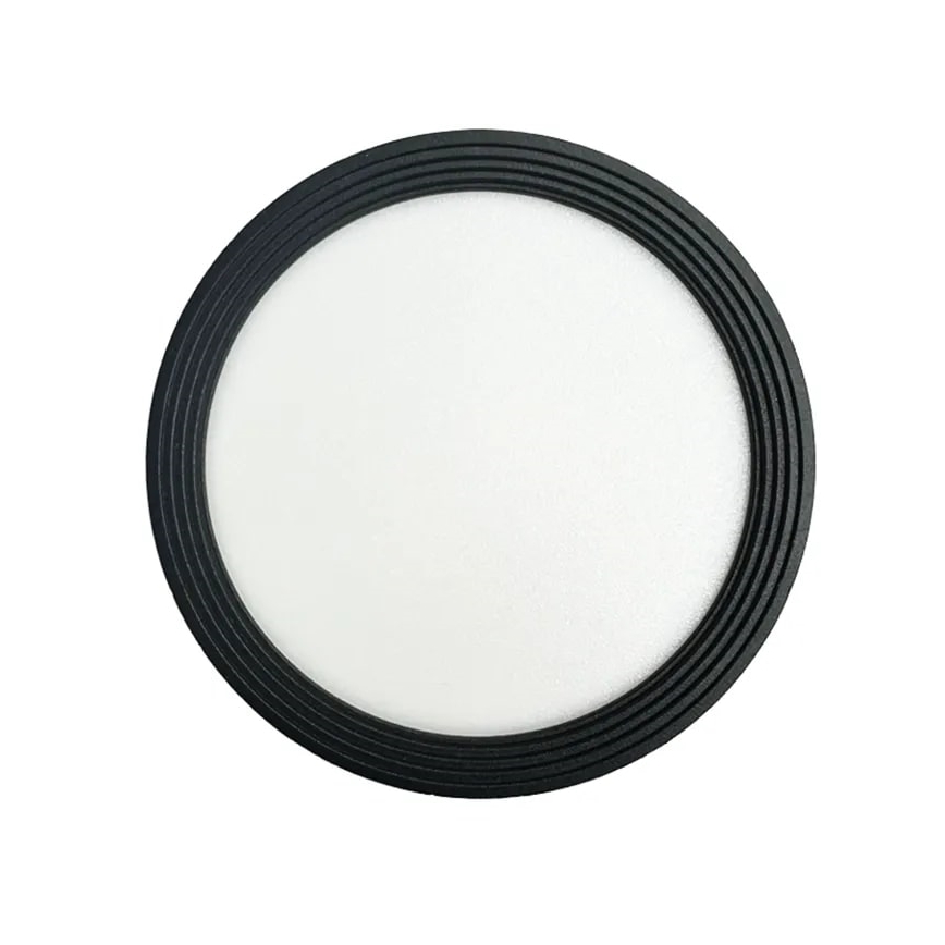 LED spotlampe LED/14W/230V 4000K diameter 12 cm sort