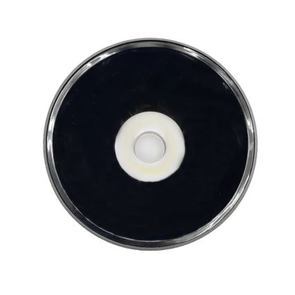 LED spotlampe LED/16W/230V 4000K diameter 10 cm sort