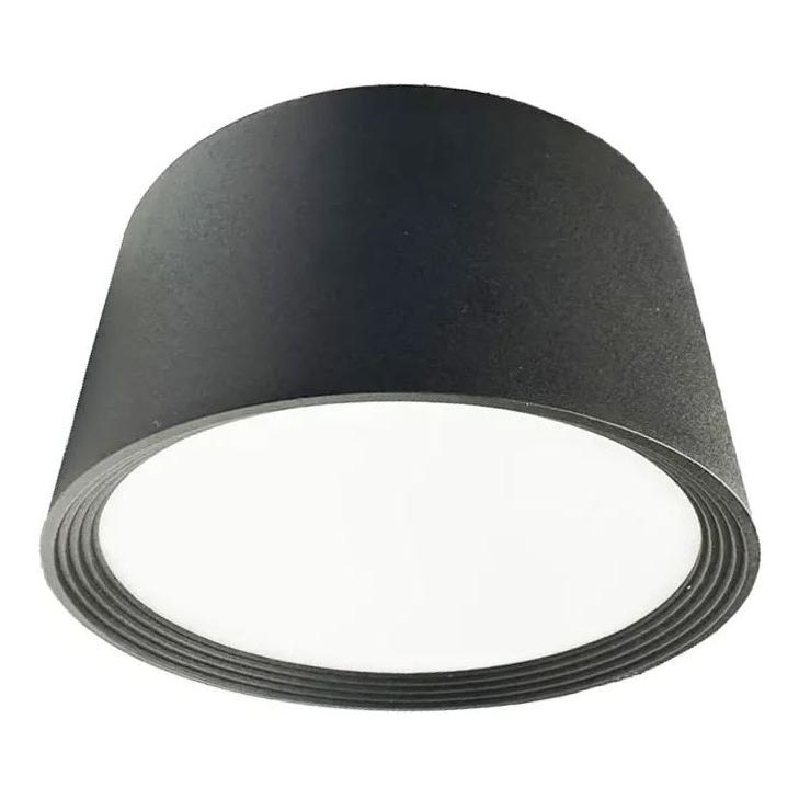 LED spotlampe LED/17W/230V 4000K diameter 15 cm sort