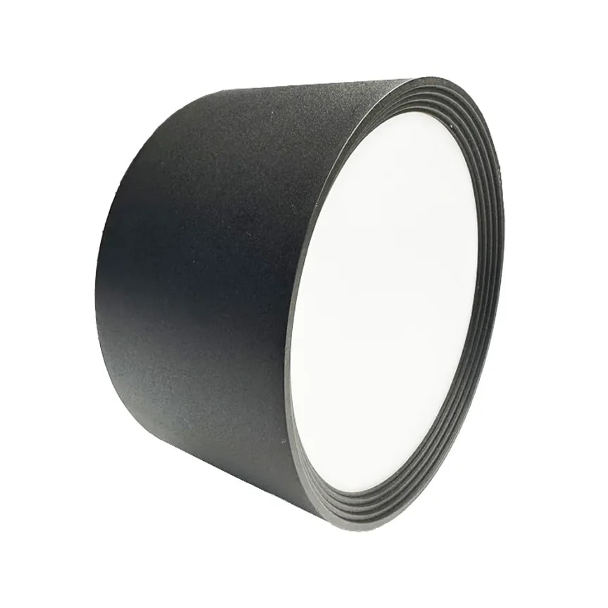 LED spotlampe LED/17W/230V 4000K diameter 15 cm sort