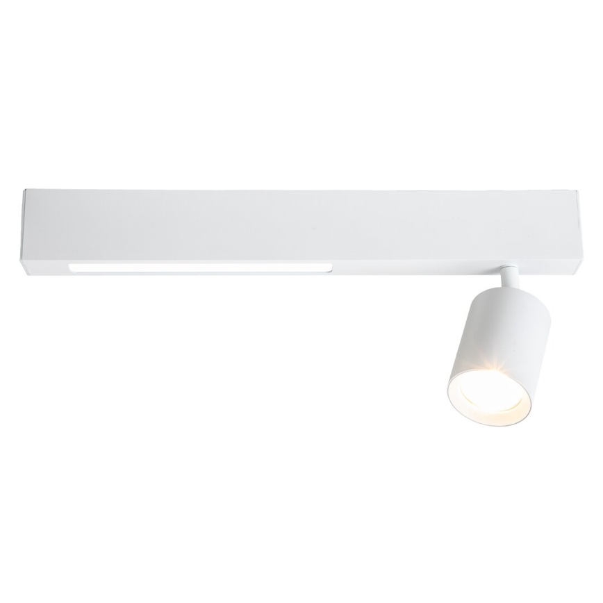 LED spotlampe MAGNET LED/5W/230V + 1xGU10/60W 3000/4000K hvid