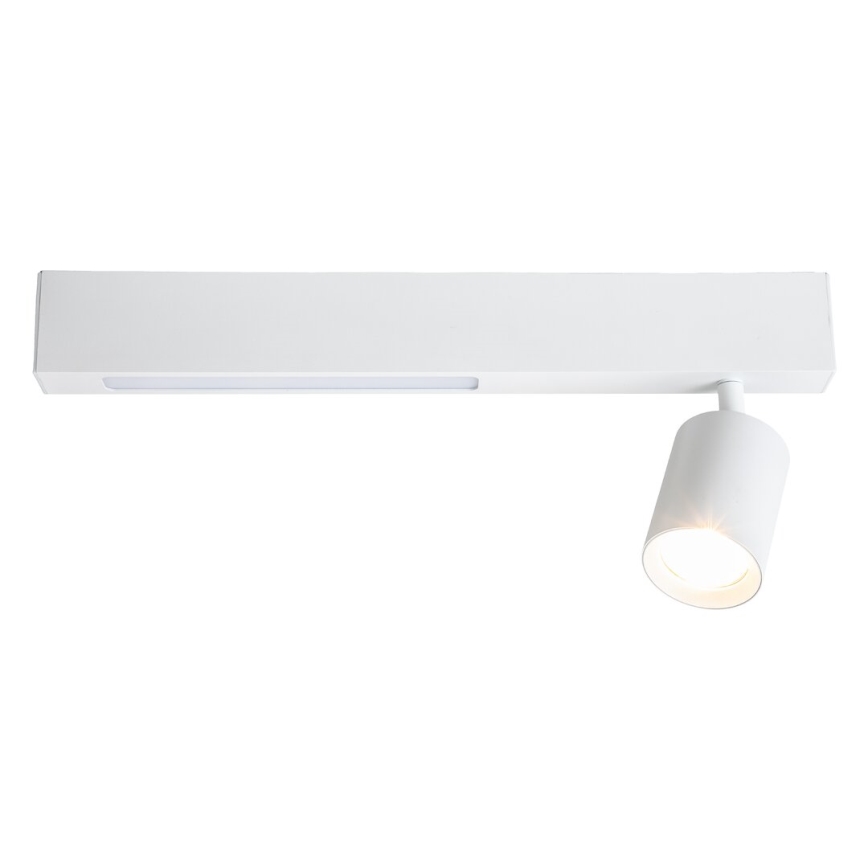 LED spotlampe MAGNET LED/5W/230V + 1xGU10/60W 3000/4000K hvid