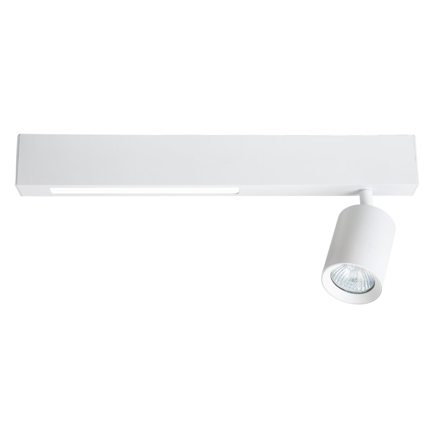 LED spotlampe MAGNET LED/5W/230V + 1xGU10/60W 3000/4000K hvid