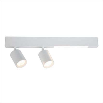 LED spotlampe MAGNET LED/5W/230V + 2xGU10/60W 3000/4000K hvid