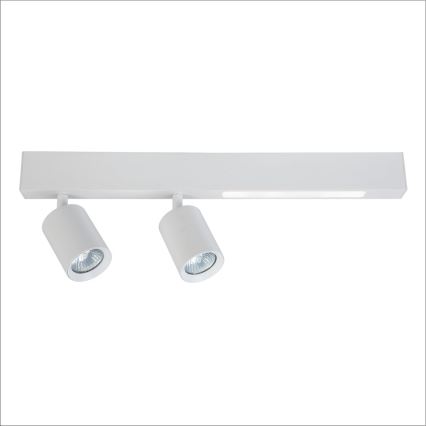 LED spotlampe MAGNET LED/5W/230V + 2xGU10/60W 3000/4000K hvid