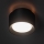 LED-spotlampe SONOR LED/12W/230V 3000/4000/5700K + LED/1,5W 2200K Ø 14 cm sort