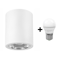 LED spotlampe TACO 1xE27/15W/230V hvid