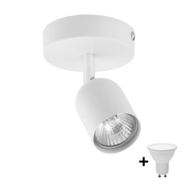 LED spotlampe TOP 1xGU10/10W/230V hvid
