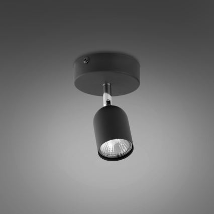 LED spotlampe TOP 1xGU10/10W/230V sort