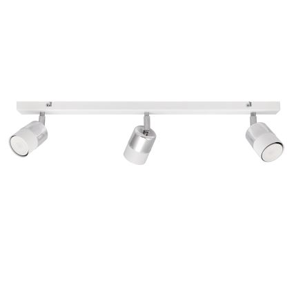 LED spotlampe TUBSSON 3xGU10/4,8W/230V hvid/skinnende krom