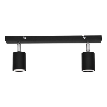 LED spotlampe TUNE 2xGU10/4,8W/230V sort