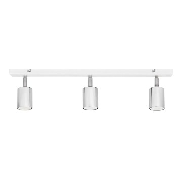LED spotlampe TUNE 3xGU10/4,8W/230V mat krom/hvid