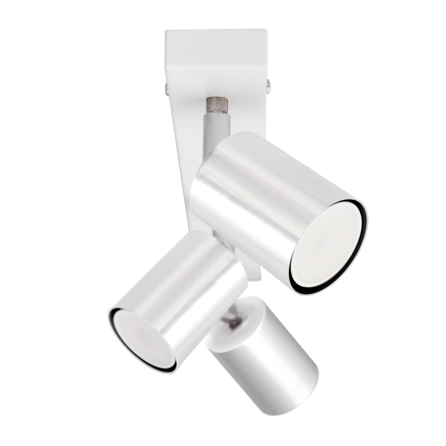 LED spotlampe TUNE 3xGU10/4,8W/230V mat krom/hvid