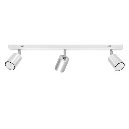 LED spotlampe TUNE 3xGU10/4,8W/230V mat krom/hvid