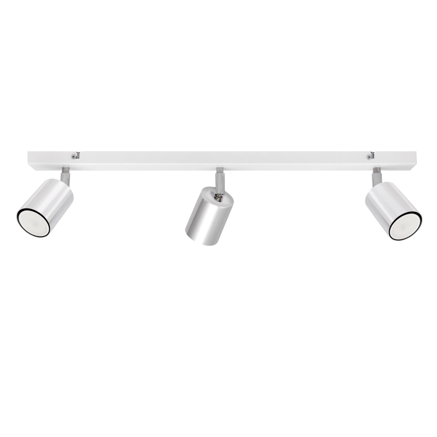 LED spotlampe TUNE 3xGU10/4,8W/230V mat krom/hvid
