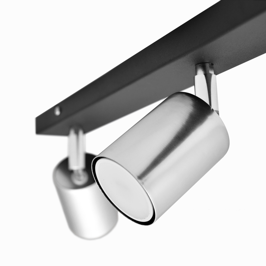 LED spotlampe TUNE 3xGU10/4,8W/230V mat krom/sort
