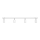 LED spotlampe TUNE 4xGU10/4,8W/230V hvid