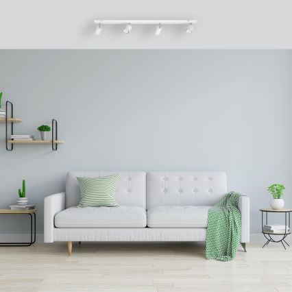 LED spotlampe TUNE 4xGU10/4,8W/230V hvid