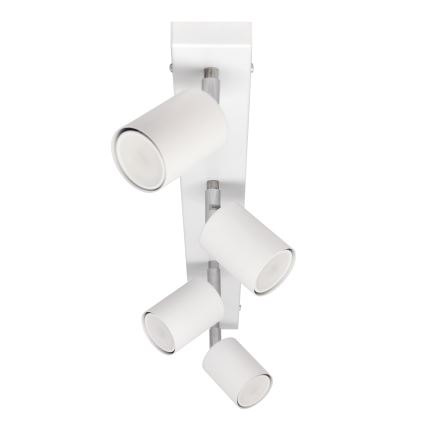LED spotlampe TUNE 4xGU10/4,8W/230V hvid