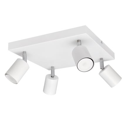 LED spotlampe TUNE 4xGU10/4,8W/230V hvid