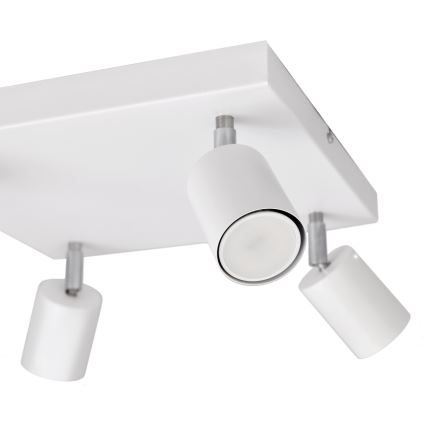 LED spotlampe TUNE 4xGU10/4,8W/230V hvid
