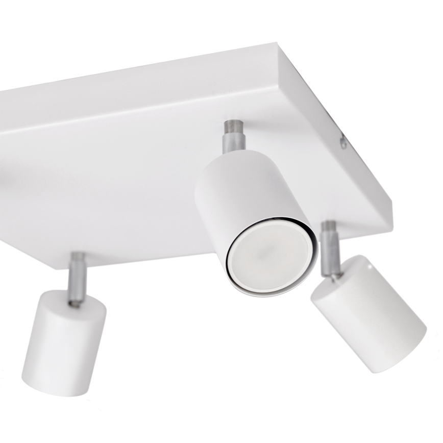 LED spotlampe TUNE 4xGU10/4,8W/230V hvid