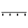 LED spotlampe TUNE 4xGU10/4,8W/230V sort