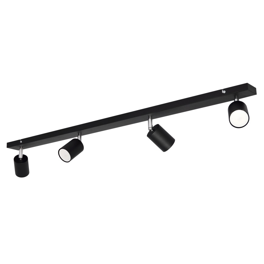 LED spotlampe TUNE 4xGU10/4,8W/230V sort