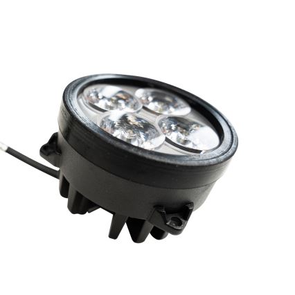 LED Spotlight til traktor BLACK LED/20W/10-30V IP69 5700K rund
